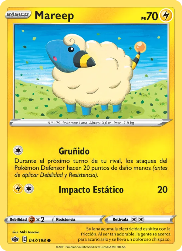 Mareep (Reinado Escalofriante #47/198)