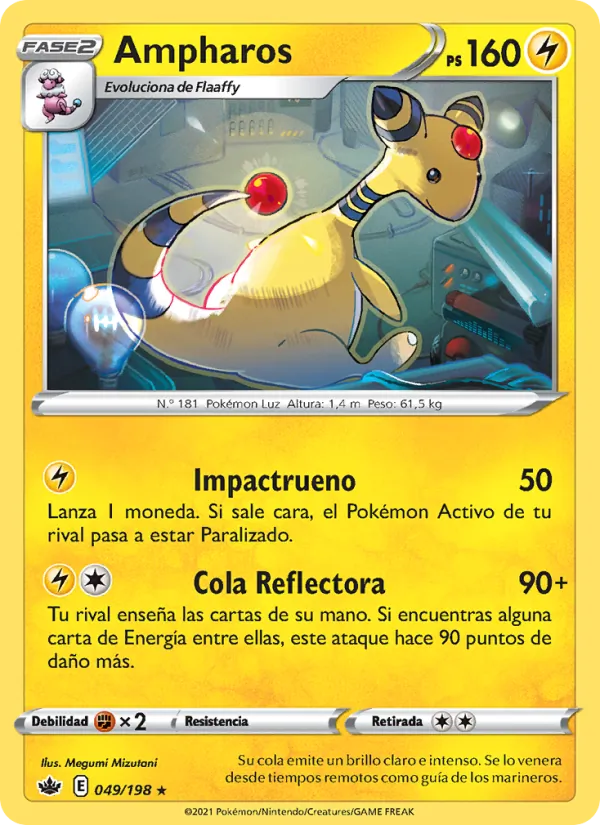 Ampharos (Chilling Reign #49/198)