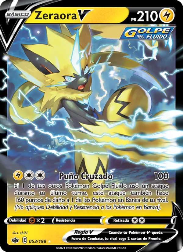 Zeraora V (Reinado Escalofriante #53/198)