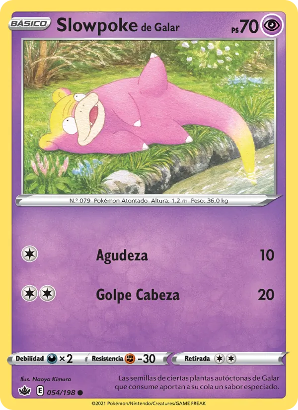 Slowpoke de Galar (Reinado Escalofriante #54/198)