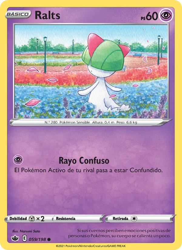 Ralts (Reinado Escalofriante #59/198)