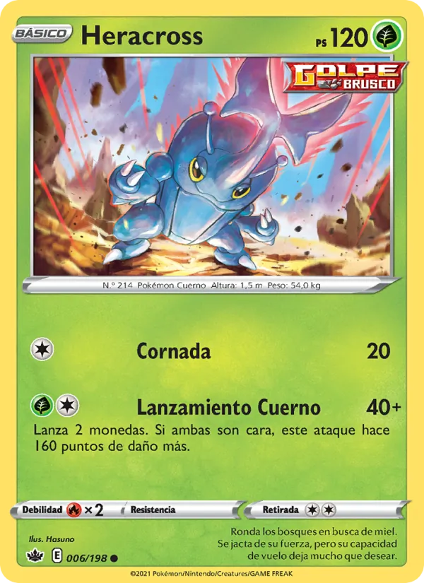 Heracross (Reinado Escalofriante #6/198)