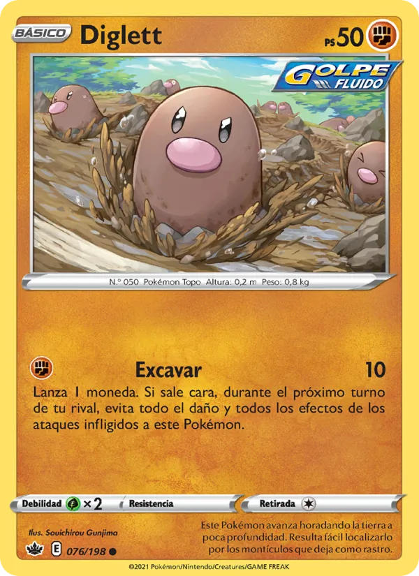 Diglett (Reinado Escalofriante #76/198)