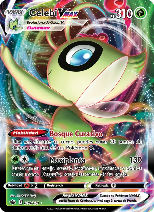 Celebi VMAX (Reinado Escalofriante #8/198)