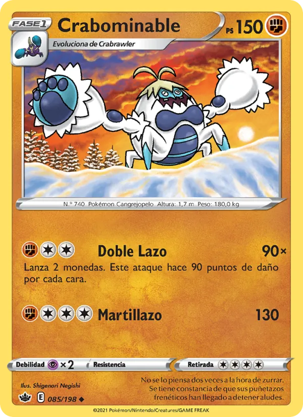 Crabominable (Chilling Reign #85/198)