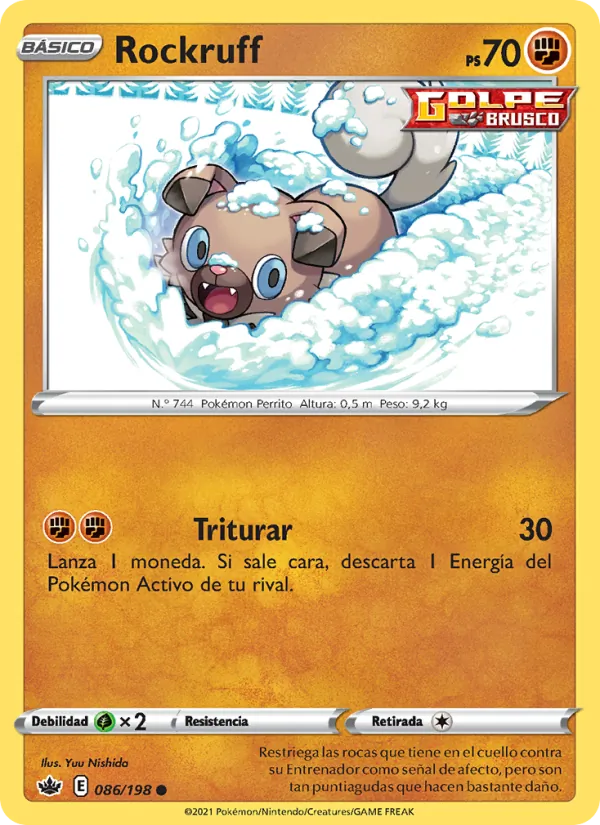 Rockruff (Reinado Escalofriante #86/198)