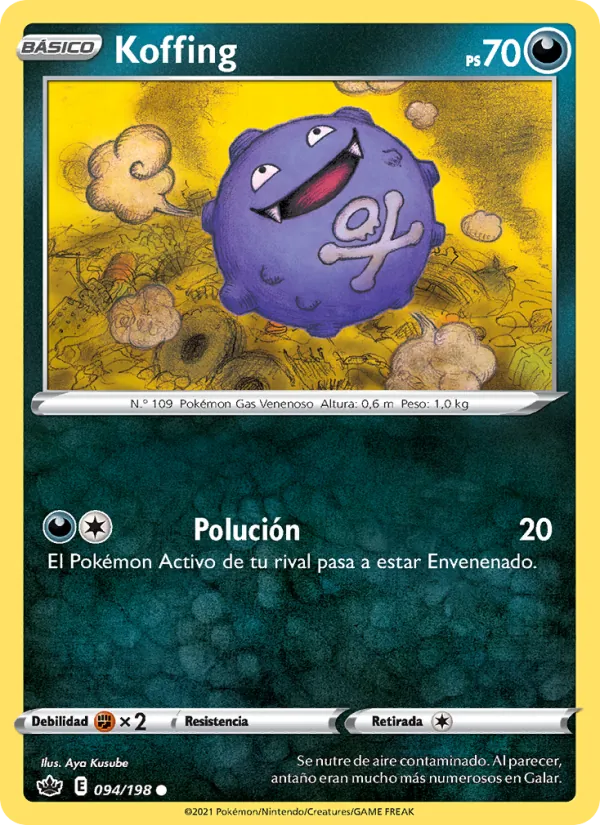 Koffing (Chilling Reign #94/198)