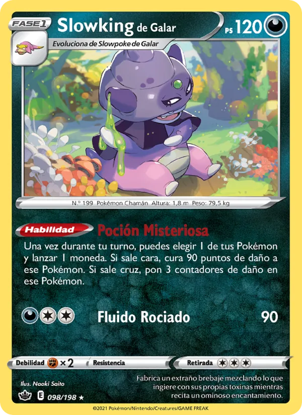 Slowking de Galar (Reinado Escalofriante #98/198)