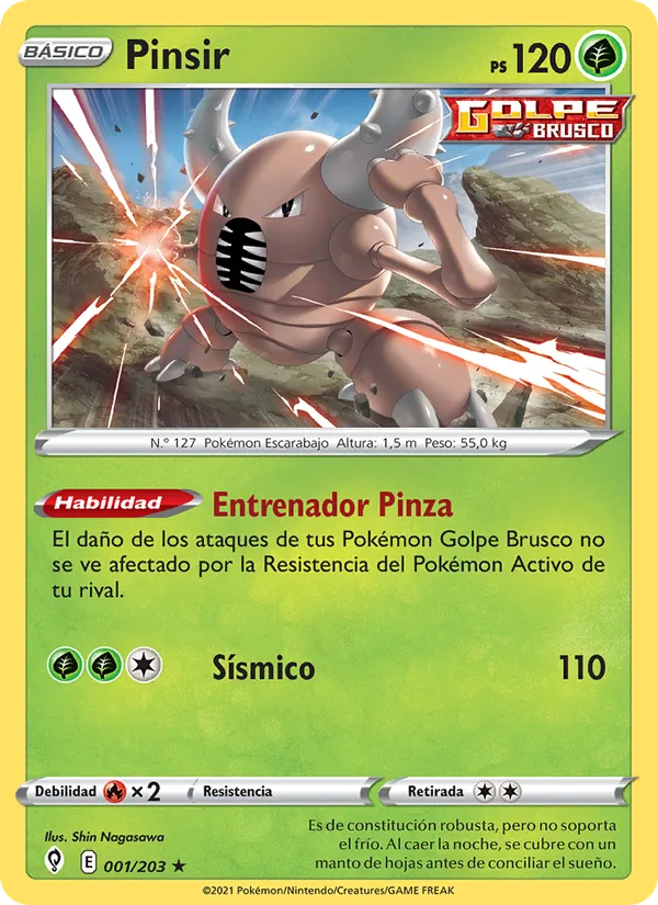 Pinsir (Cielos Evolutivos #1/203)