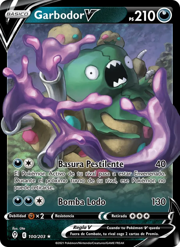 Garbodor V (Evolving Skies #100/203)