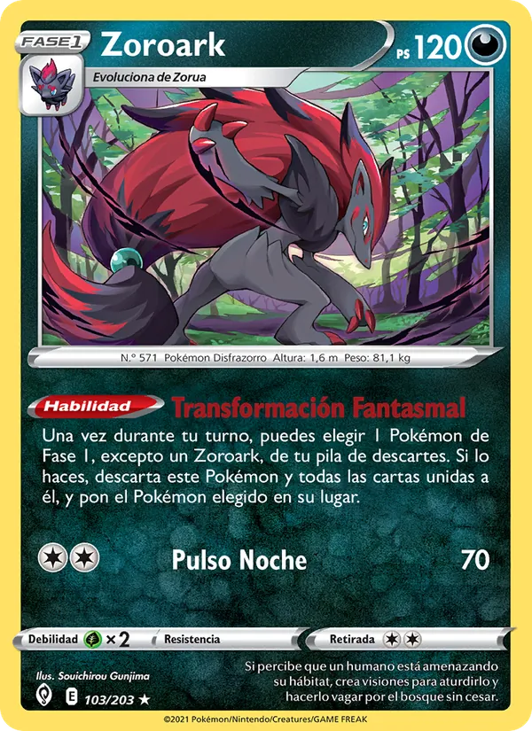 Zoroark (Cielos Evolutivos #103/203)