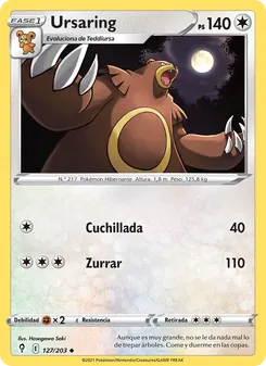 Ursaring (Cielos Evolutivos #127/203)