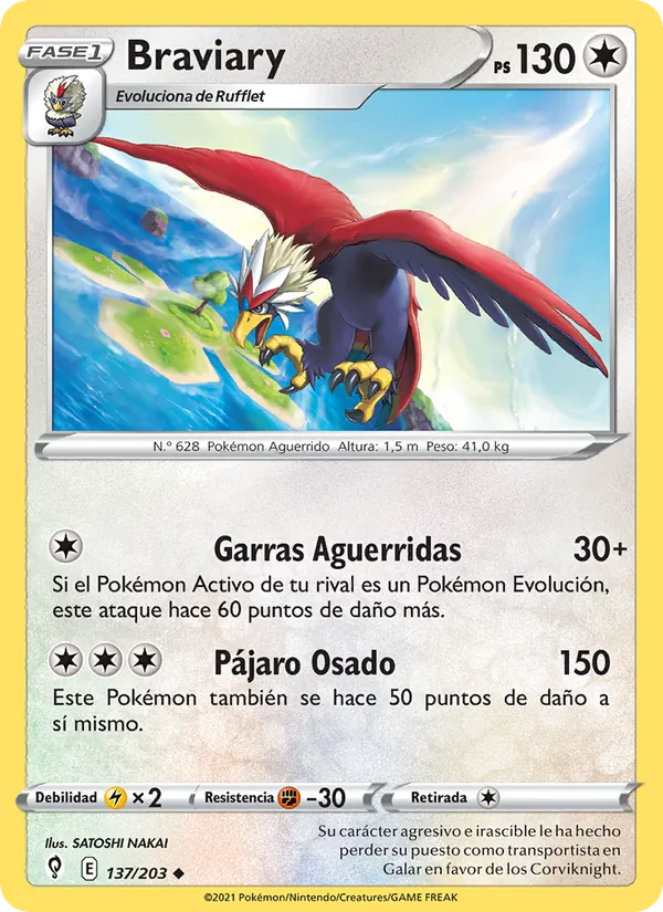 Braviary (Cielos Evolutivos #137/203)