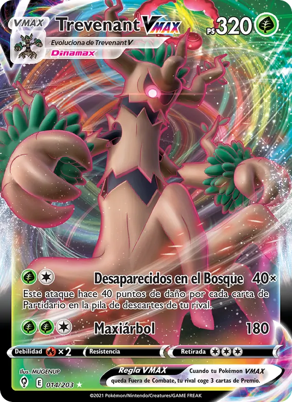 Trevenant VMAX (Cielos Evolutivos #14/203)