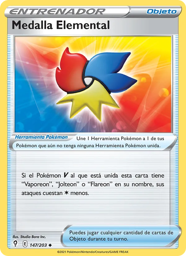 Medalla Elemental (Cielos Evolutivos #147/203)