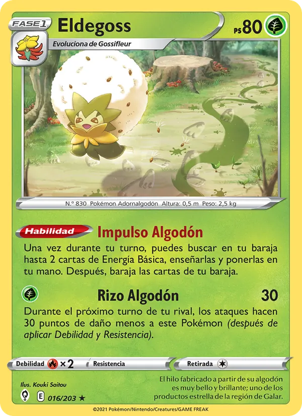 Eldegoss (Cielos Evolutivos #16/203)