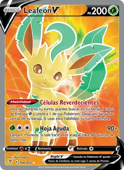 Leafeon V (Cielos Evolutivos #166/203)