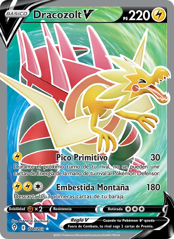Dracozolt V (Evolving Skies #178/203)