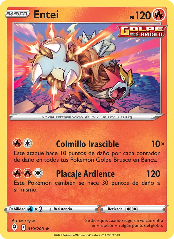 Entei (Cielos Evolutivos #19/203)