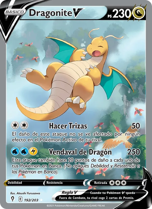 Dragonite V (Cielos Evolutivos #192/203)
