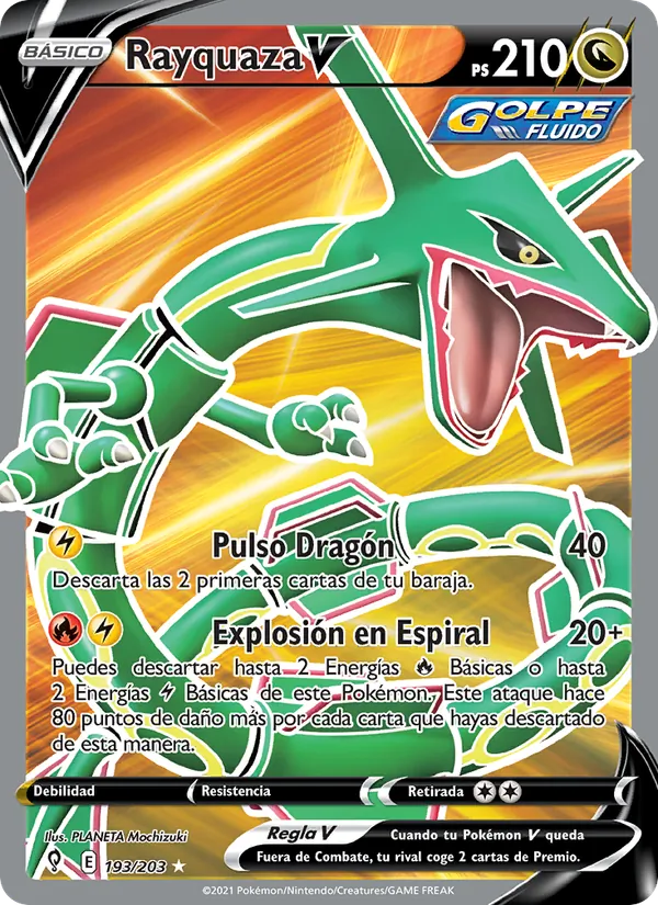 Rayquaza V (Cielos Evolutivos #193/203)