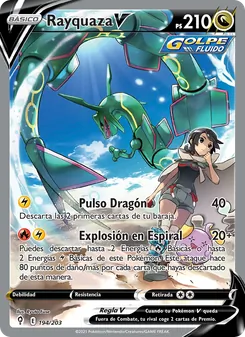 Rayquaza V (Cielos Evolutivos #194/203)