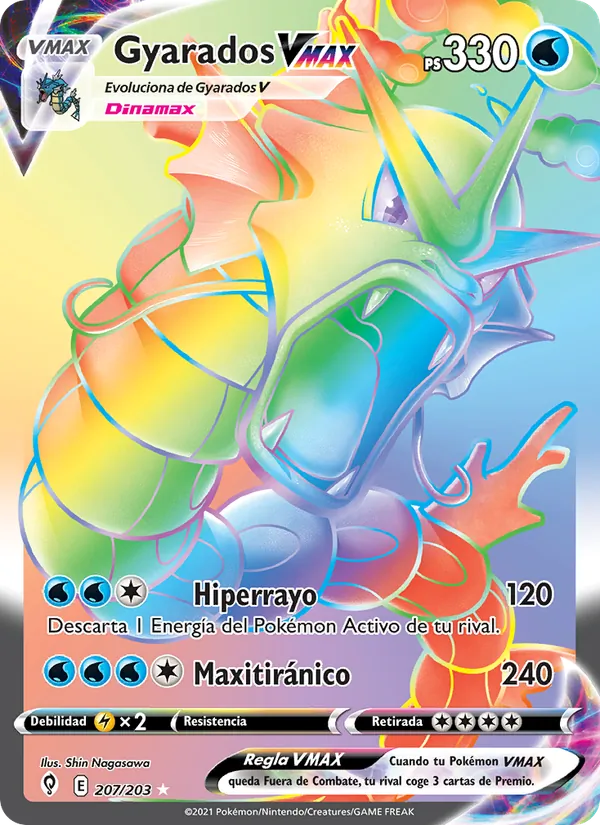 Gyarados VMAX (Cielos Evolutivos #207/203)