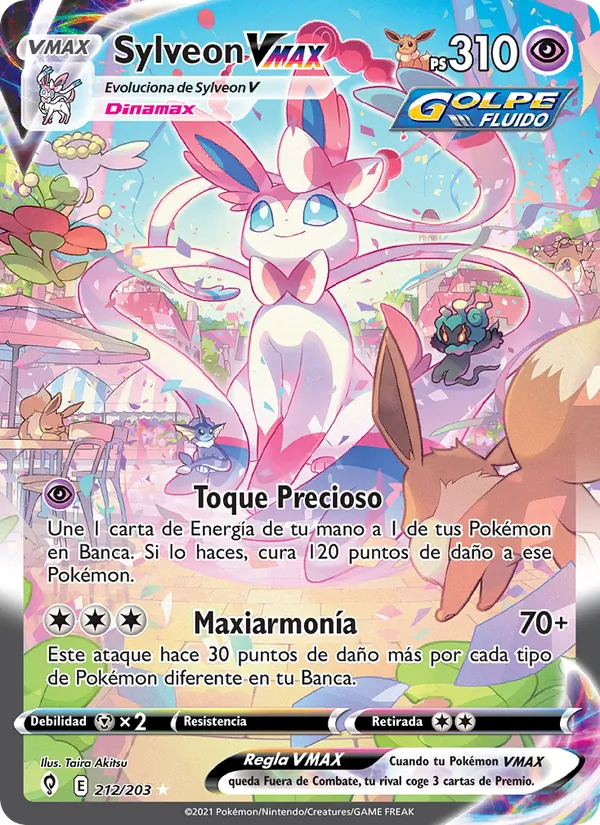 Sylveon VMAX (Cielos Evolutivos #212/203)