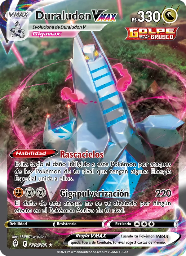 Duraludon VMAX (Cielos Evolutivos #220/203)