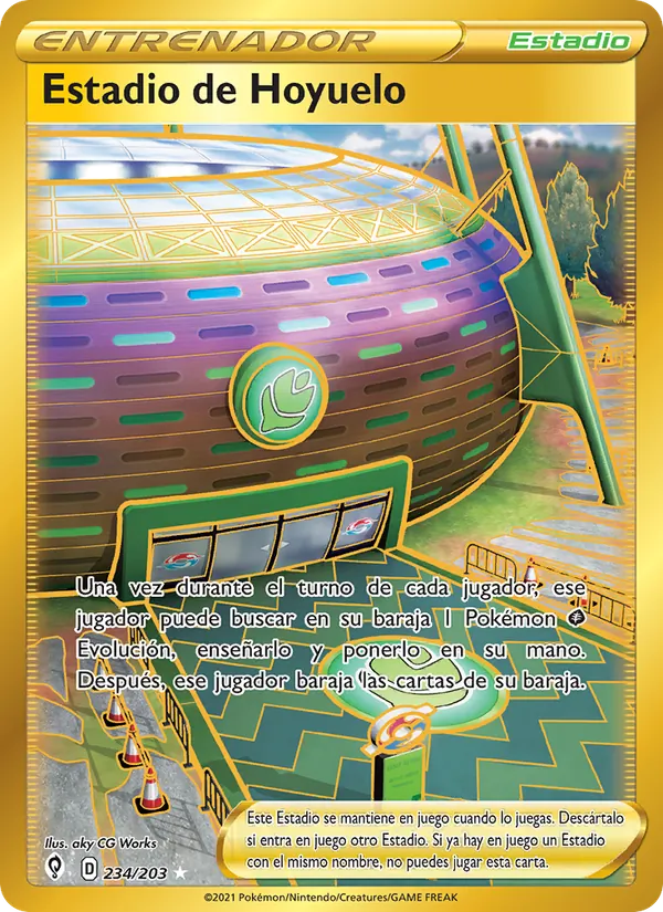 Estadio de Hoyuelo (Evolving Skies #234/203)