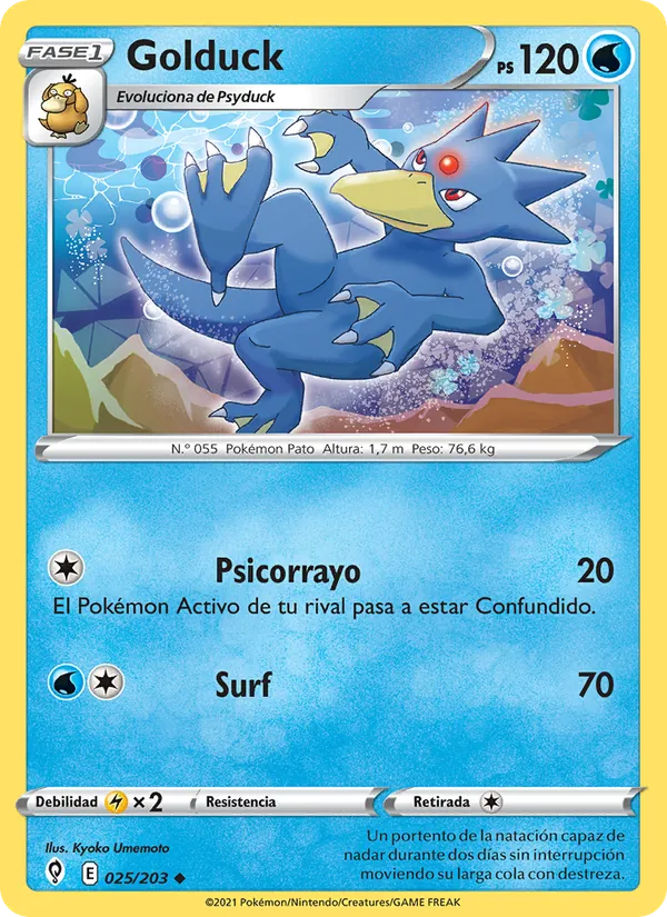 Golduck (Cielos Evolutivos #25/203)
