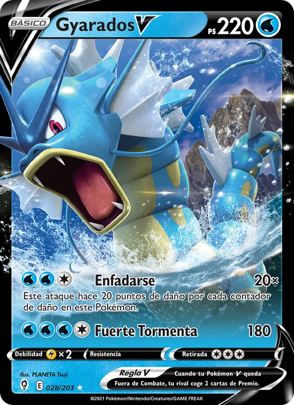 Gyarados V (Cielos Evolutivos #28/203)