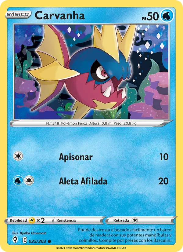 Carvanha (Cielos Evolutivos #35/203)