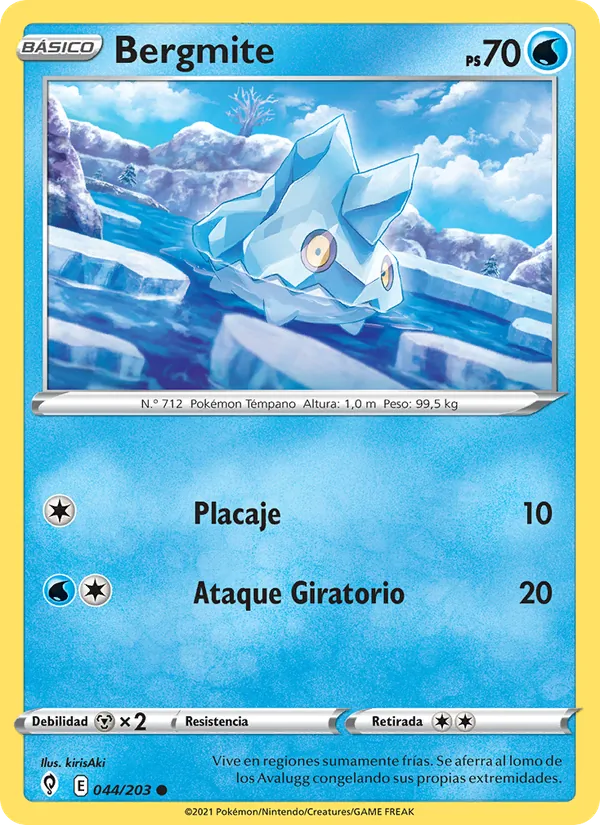 Bergmite (Cielos Evolutivos #44/203)