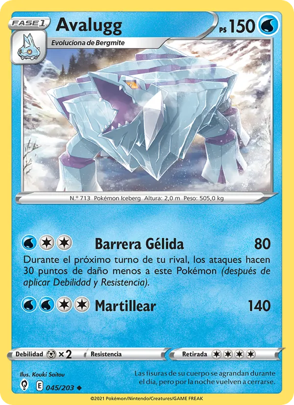 Avalugg (Cielos Evolutivos #45/203)