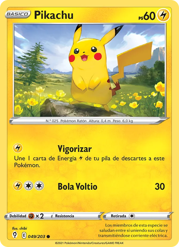 Pikachu (Cielos Evolutivos #49/203)
