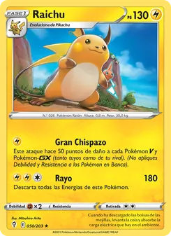 Raichu (Cielos Evolutivos #50/203)