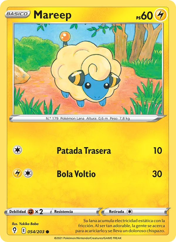 Mareep (Evolving Skies #54/203)