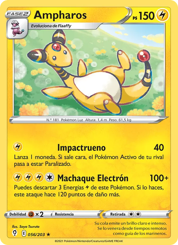 Ampharos (Evolving Skies #56/203)