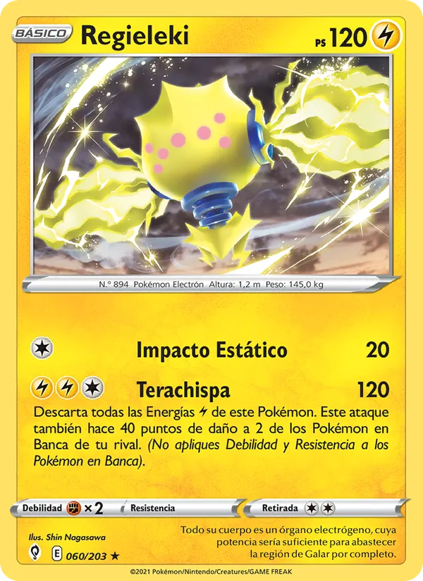 Regieleki (Cielos Evolutivos #60/203)