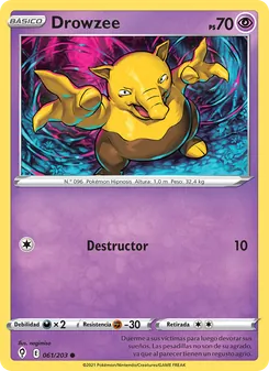 Drowzee (Cielos Evolutivos #61/203)