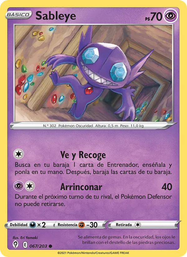 Sableye (Cielos Evolutivos #67/203)