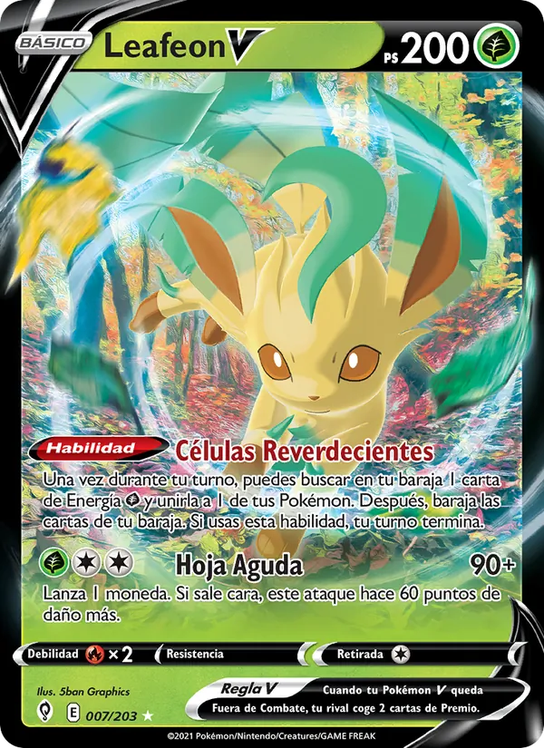 Leafeon V (Cielos Evolutivos #7/203)