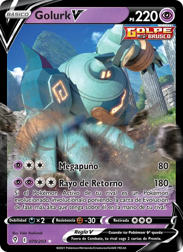 Golurk V (Cielos Evolutivos #70/203)