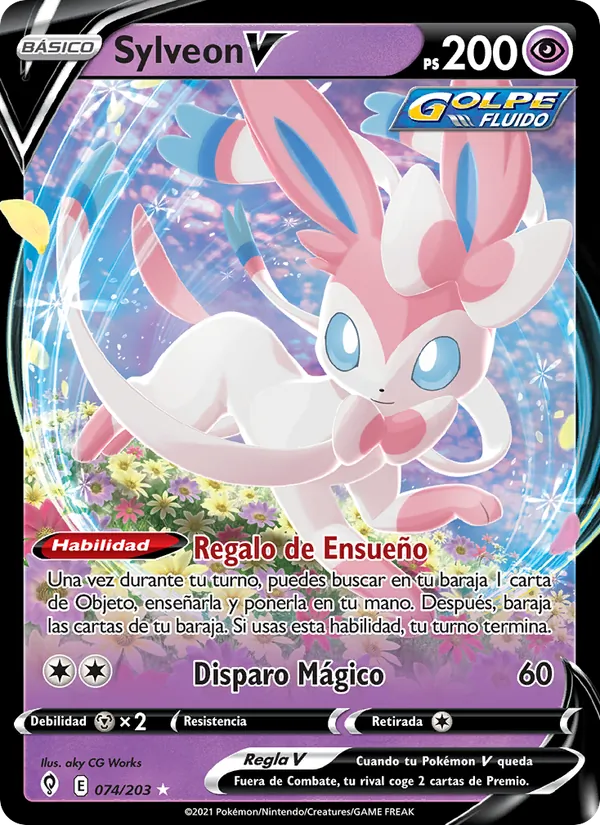 Sylveon V (Evolving Skies #74/203)