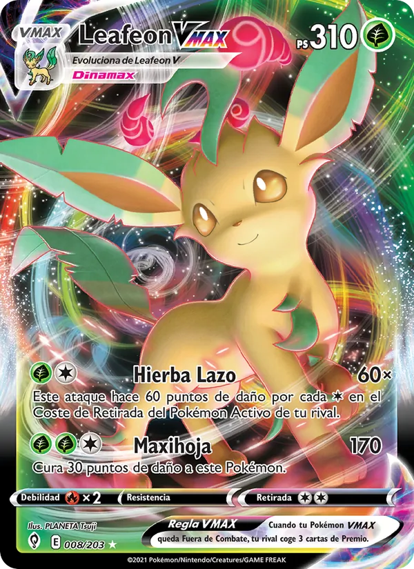 Leafeon VMAX (Cielos Evolutivos #8/203)