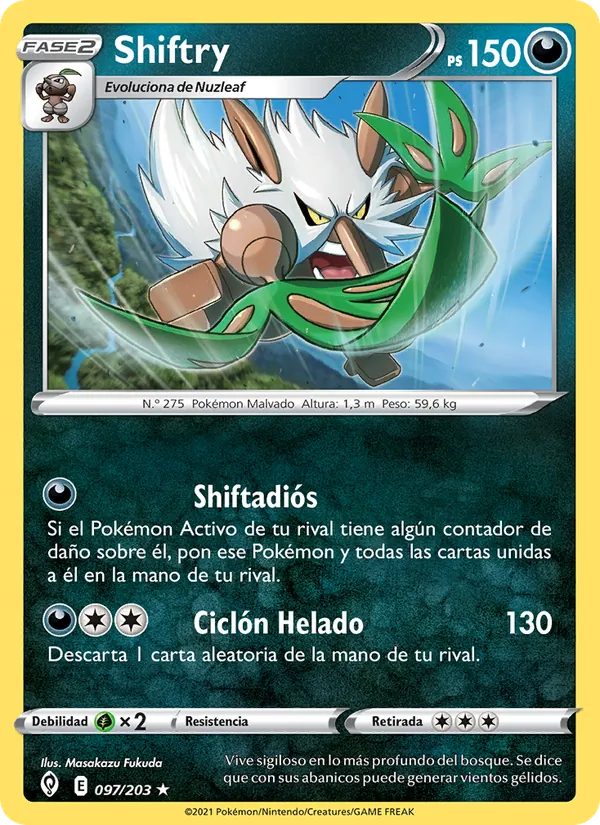 Shiftry (Evolving Skies #97/203)