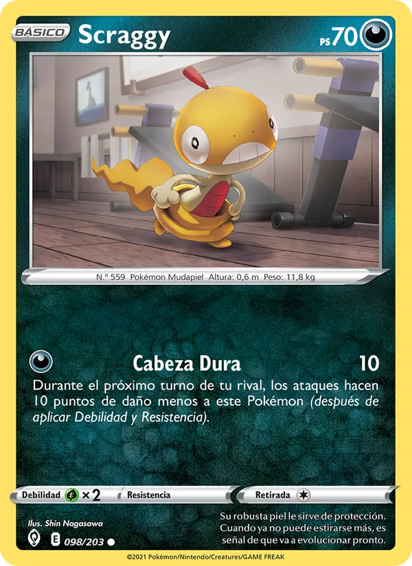 Scraggy (Cielos Evolutivos #98/203)