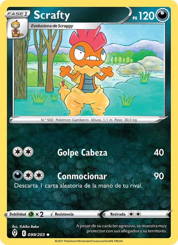 Scrafty (Evolving Skies #99/203)