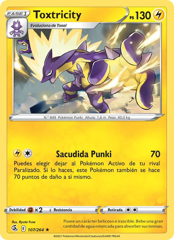 Toxtricity (Fusion Strike #107/264)